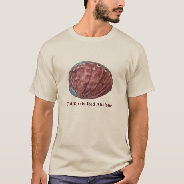 Camiseta Salto rojo del olmo de California (Anverso)