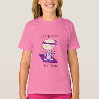 Camiseta salto siestas para el yoga