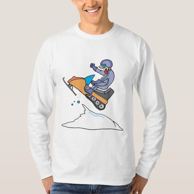 Camiseta Salto Snowmobiling (Anverso)