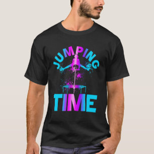 Camiseta Salto Tiempo Trampoline Saltar Resistencia Deporti