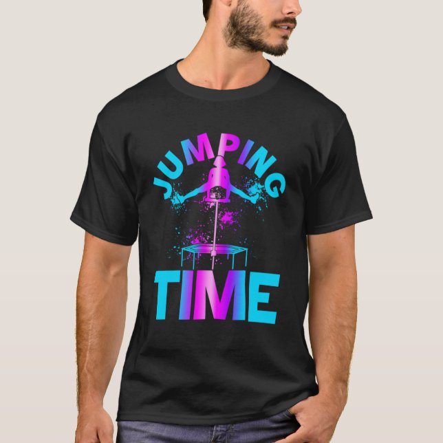 Camiseta Salto Tiempo Trampoline Saltar Resistencia Deporti (Anverso)