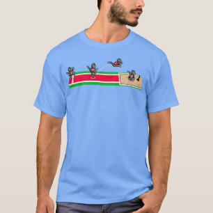 Camiseta Salto triple de línea