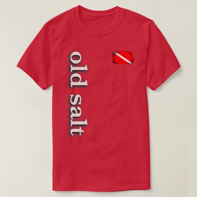 Camiseta Salto viejo de buceo (Diseño del anverso)