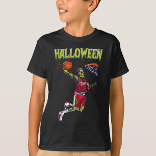 Camiseta Salto Zombie Bysketbyll Dunk Player Halloween Pump