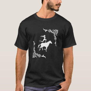 Camiseta Saltos de caballo de vaulting ecuestre