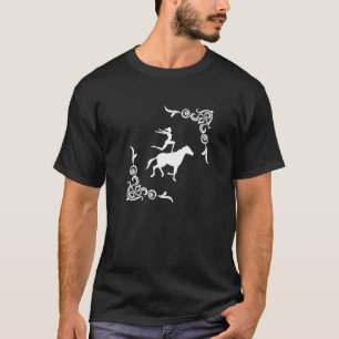 Camiseta Saltos de caballo de vaulting ecuestre