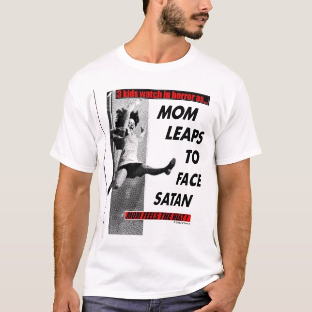 Camiseta saltos de la mamá (Anverso)