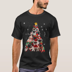 Camiseta Saltos de Navidad iluminan divertida pieza de Navi