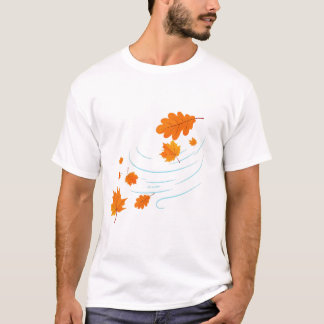 Camiseta Saltos de otoño en el viento: Elegante diseño para