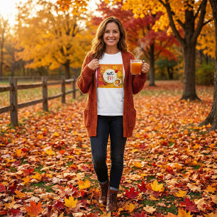 Camiseta Saltos de otoño y de calabaza