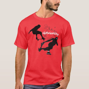 Camiseta saltos de patinaje