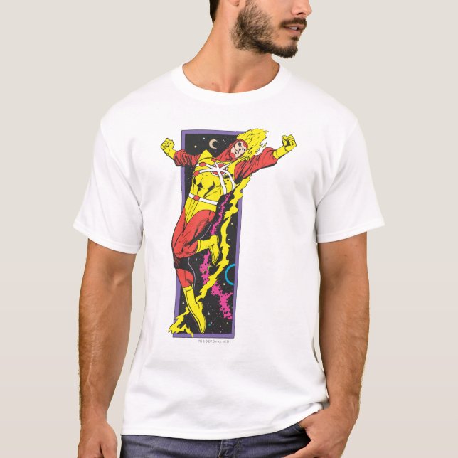 Camiseta Saltos de tormenta de fuego (Anverso)