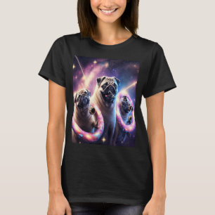 Camiseta Saltos En El Espacio Con Donuts Cute Chichos Chica