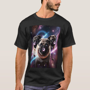 Camiseta Saltos En El Espacio Con Donuts Cute Chichos Chica