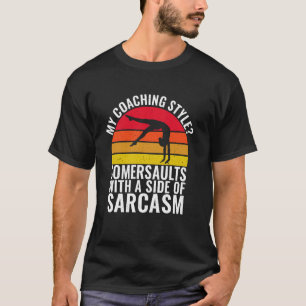 Camiseta Saltos mortales con un toque de sarcasmo Compañía 