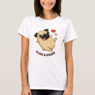 Camiseta Saltos Y Besos Graciosos Perros Pun