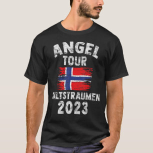 Camiseta Salttraumen 2023 Ángel Tour a Noruega con bandera