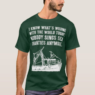 Camiseta Saltwater Fishman Sea Shanties Gifts For Sea Sha