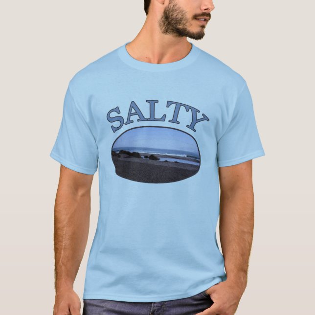 Camiseta Salty Beach Bum Mens (Anverso)