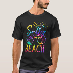 Camiseta Salty Beach Glasses Summer Vacation Hawaii Beach T