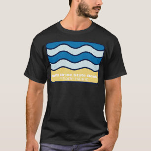 Camiseta Salty Brine State Beach Rhode Island Crashing Wave