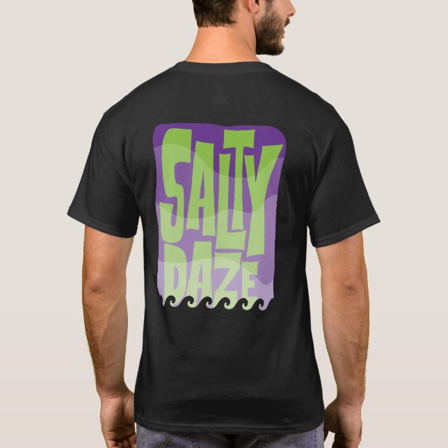 Camiseta Salty Daze Purple Haze Beach Vibes (Reverso)