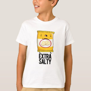 Camiseta Salty extra Funny Salty Snack Pun