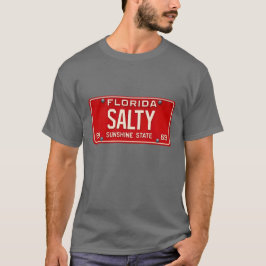 Camiseta Salty Life 1969 | Retro Florida License Plate Surf