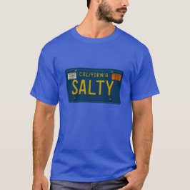 Camiseta Salty -Retro 1969 California License Plate Graphic