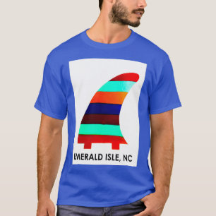 Camiseta Salty Surf Fins Emerald Isle NC