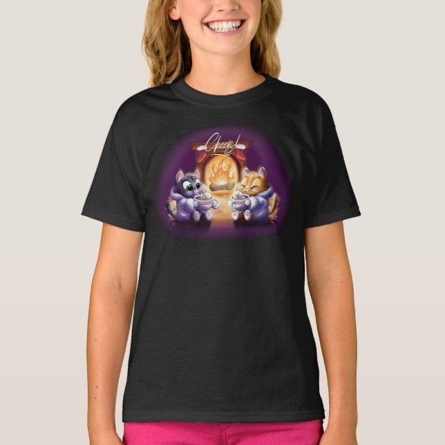 Camiseta SALUD! CAPTURAS DE COCOA por Jeff Willis Art (Anverso)