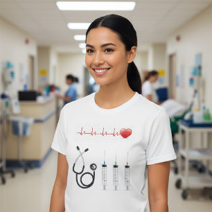 Camiseta Salud cardiaca Medicina cardíaca