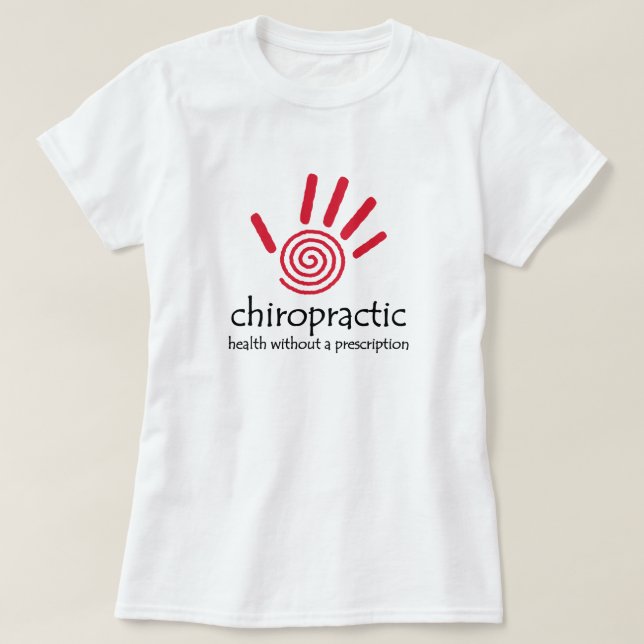 Camiseta Salud De Chiro Sin Rx (Diseño del anverso)