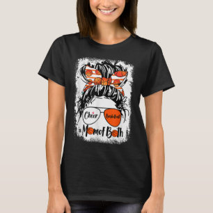 Camiseta Salud De La Madre De Baloncesto De Ambos Messy Bun
