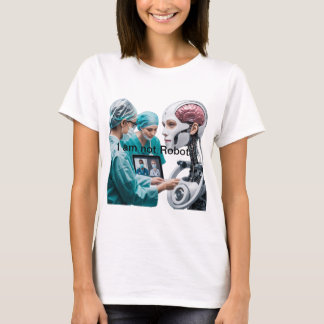 Camiseta "Salud futurista: Mentes y máquinas fusionadas