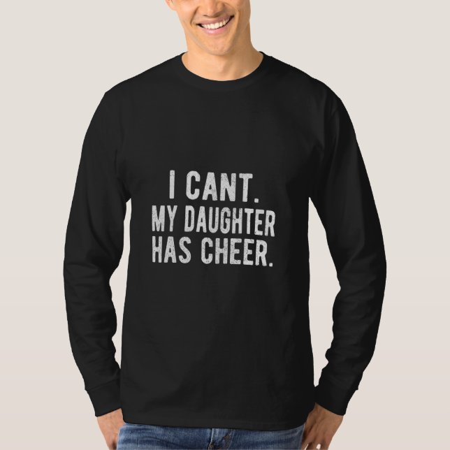 Camiseta Salud, hija de papá, animando el día del padre. (Anverso)