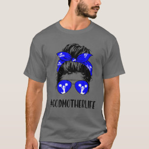 Camiseta Salud, Madrina, vida, desordenada madre animadora
