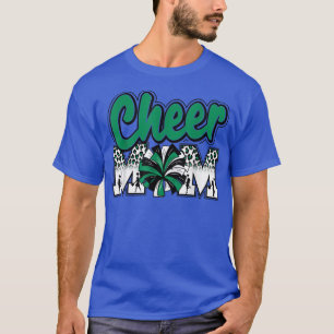 Camiseta Salud Mamá Leopardo Blanco Verde Negro Leopardo Le