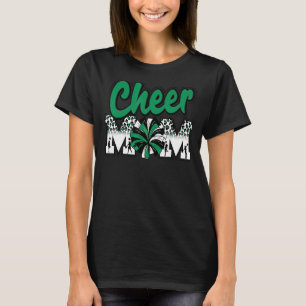 Camiseta Salud Mamá Leopardo Blanco Verde Negro Leopardo Le