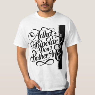Camiseta Salud mental Bipolar y TDAH