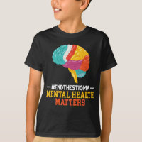 Salud mental colorida del cerebro