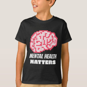 Camiseta Salud Mental Concienciación Conciencia El Cerebro 