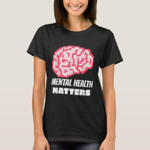 Camiseta Salud Mental Concienciación Conciencia El Cerebro 