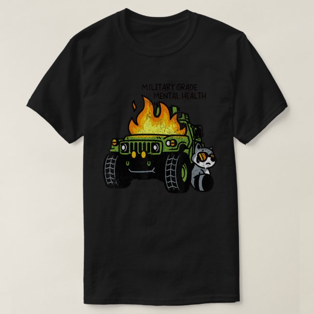 Camiseta Salud Mental de Grado Militar (Diseño del anverso)