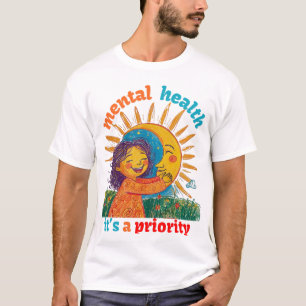 CAMISETA SALUD MENTAL, ES UNA PRIORIDAD
