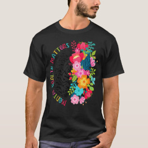 Camiseta Salud Mental Importa Enfermedades Cerebrales Human