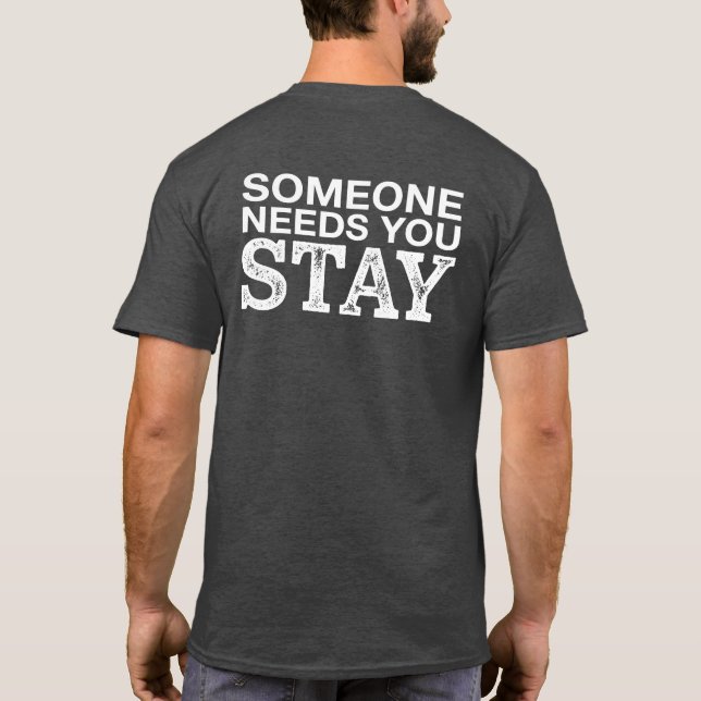 Camiseta Salud Mental Inspiradora (Reverso)