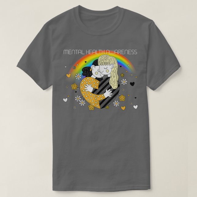 Camiseta Salud Mental Lgbt 4447 (Diseño del anverso)