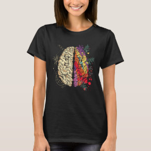 Camiseta Salud Mental Neurología Neurología Colorosa Humana
