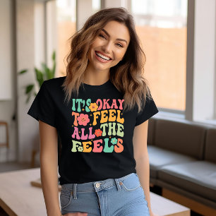 Camiseta Salud mental para sentir todos los sentimientos
